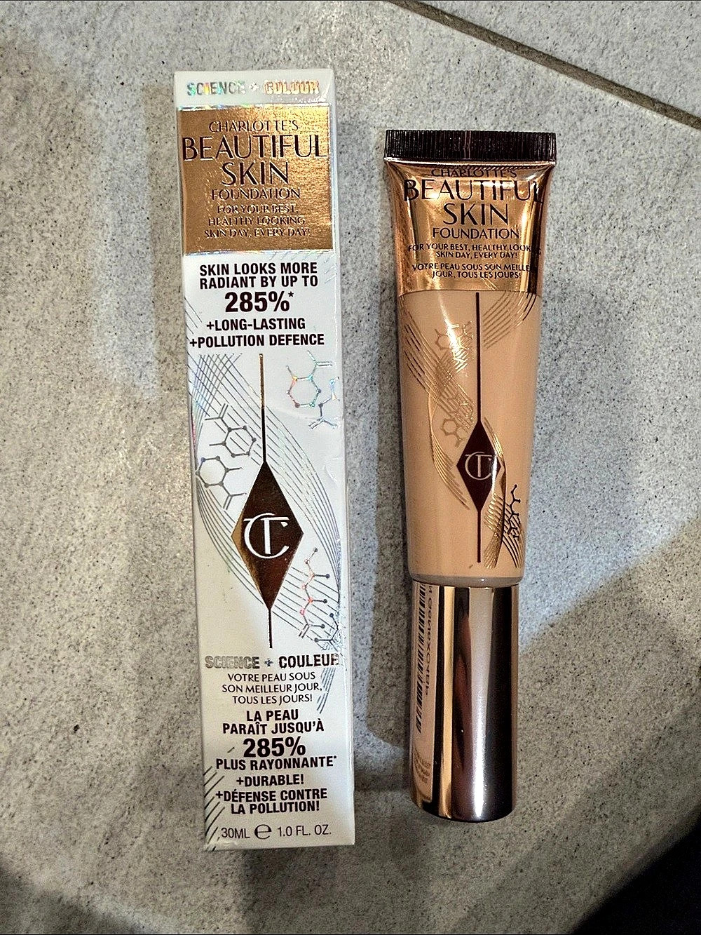 Charlotte Tilbury Beautiful Skin Foundation Shade 4 Neutral BNIB